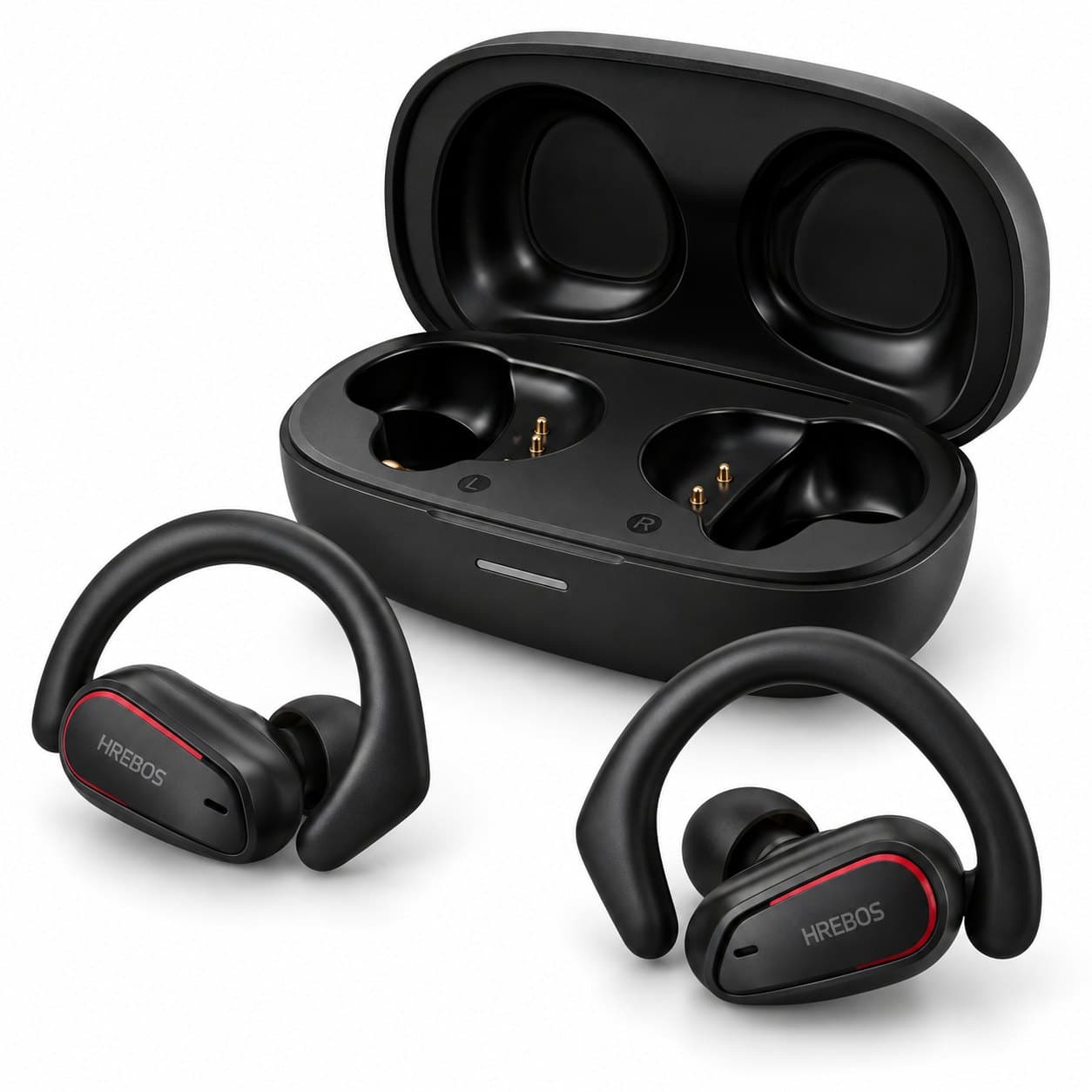 Hrebos Fone de Ouvido Wireless Esportivo HS-93